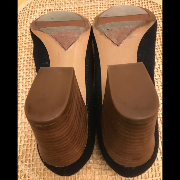 NEW Indigo Denim FRANCO SARTO HEELS - Picture 6 of 6